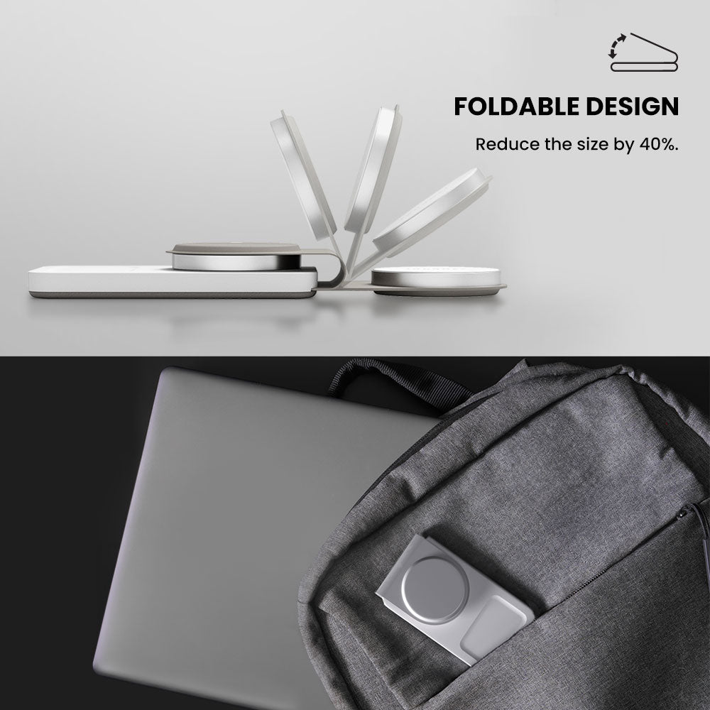 SWIV 3-in-1 Foldable Wireless Charging Station
