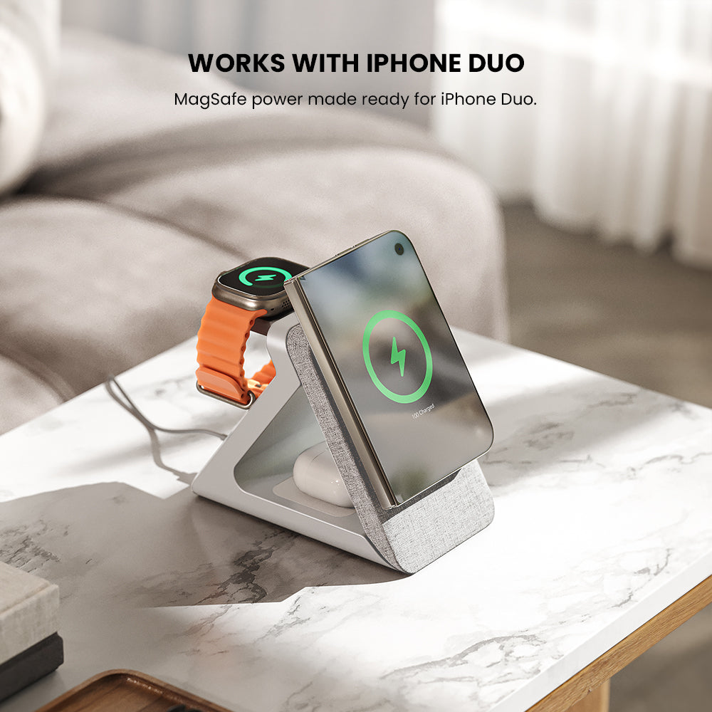 SUMMIT 3-in-1 Wireless Charging Station