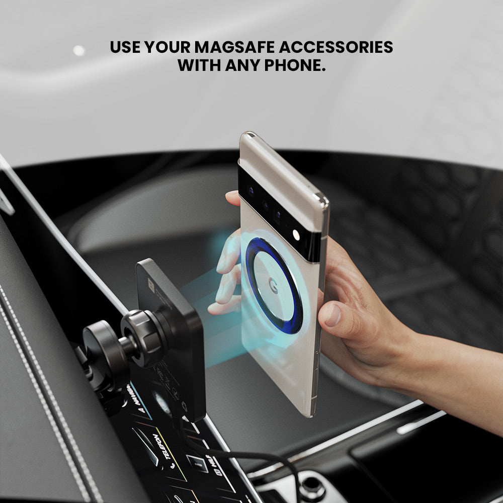 Paquete doble de anillo magnético: para compatibilidad con MagSafe