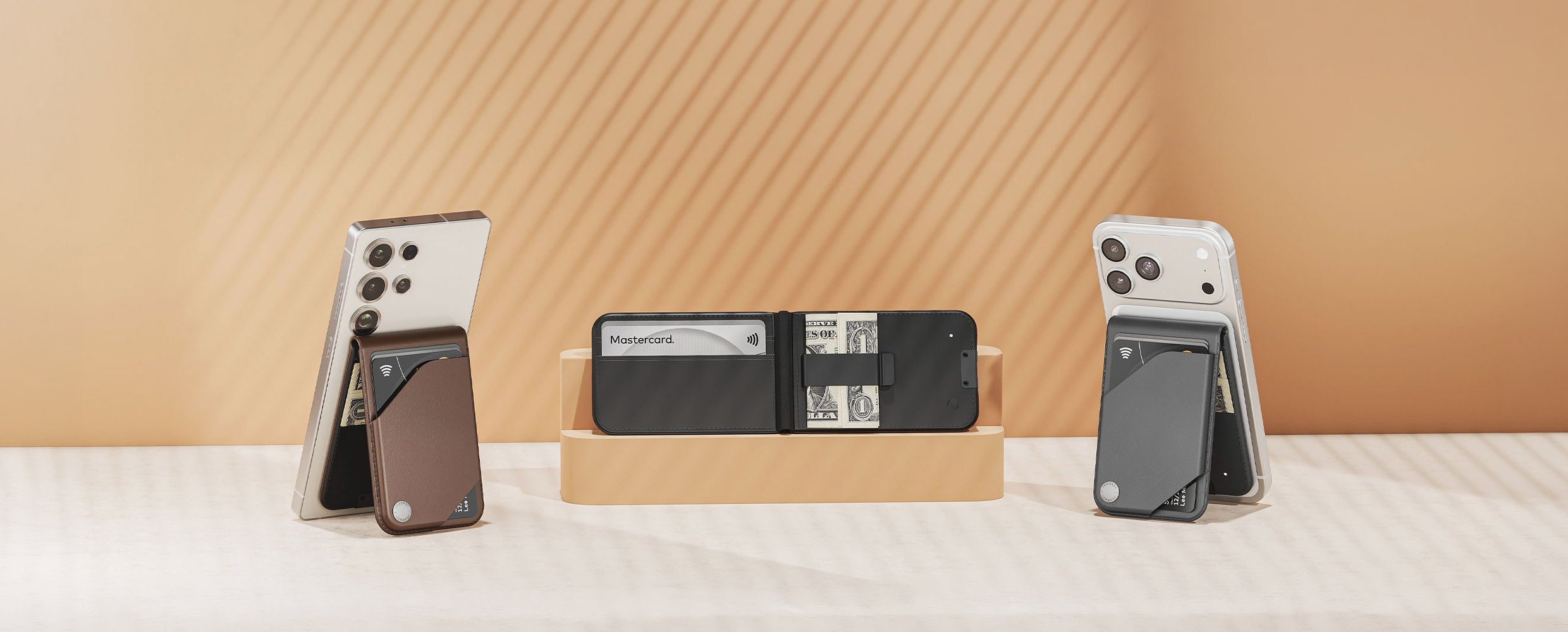 LOC8 VERSA Universal MagSafe Money Clip Wallet & Stand